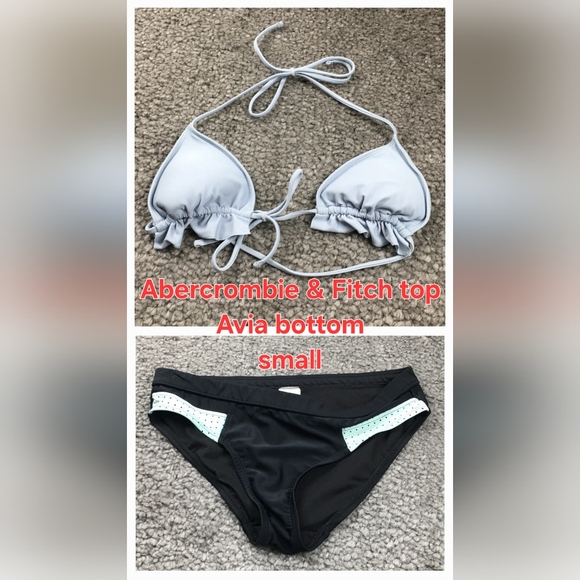 EUC Abercrombie & Fitch & Avia Bottom Bikini Set - Picture 1 of 3